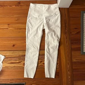 Lululemon Size 8 White Leggings